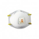 3M Particulate Respirator w/Cool Flow Exhalation Valve, 10 Masks/Box